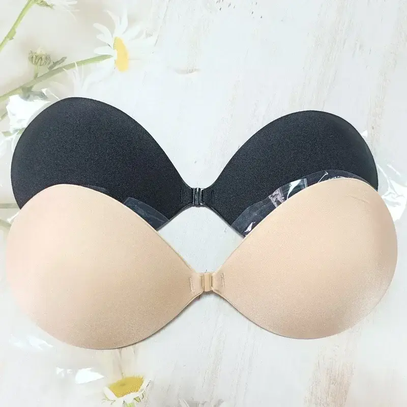 Silicone Bra Adhesive - Women Sexy Strapless Bra Palm Push