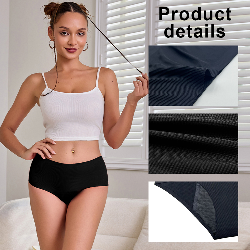 Hot Sale Mid-Rise Seamless Men - đánh giá và giá Period Panty Absorbent