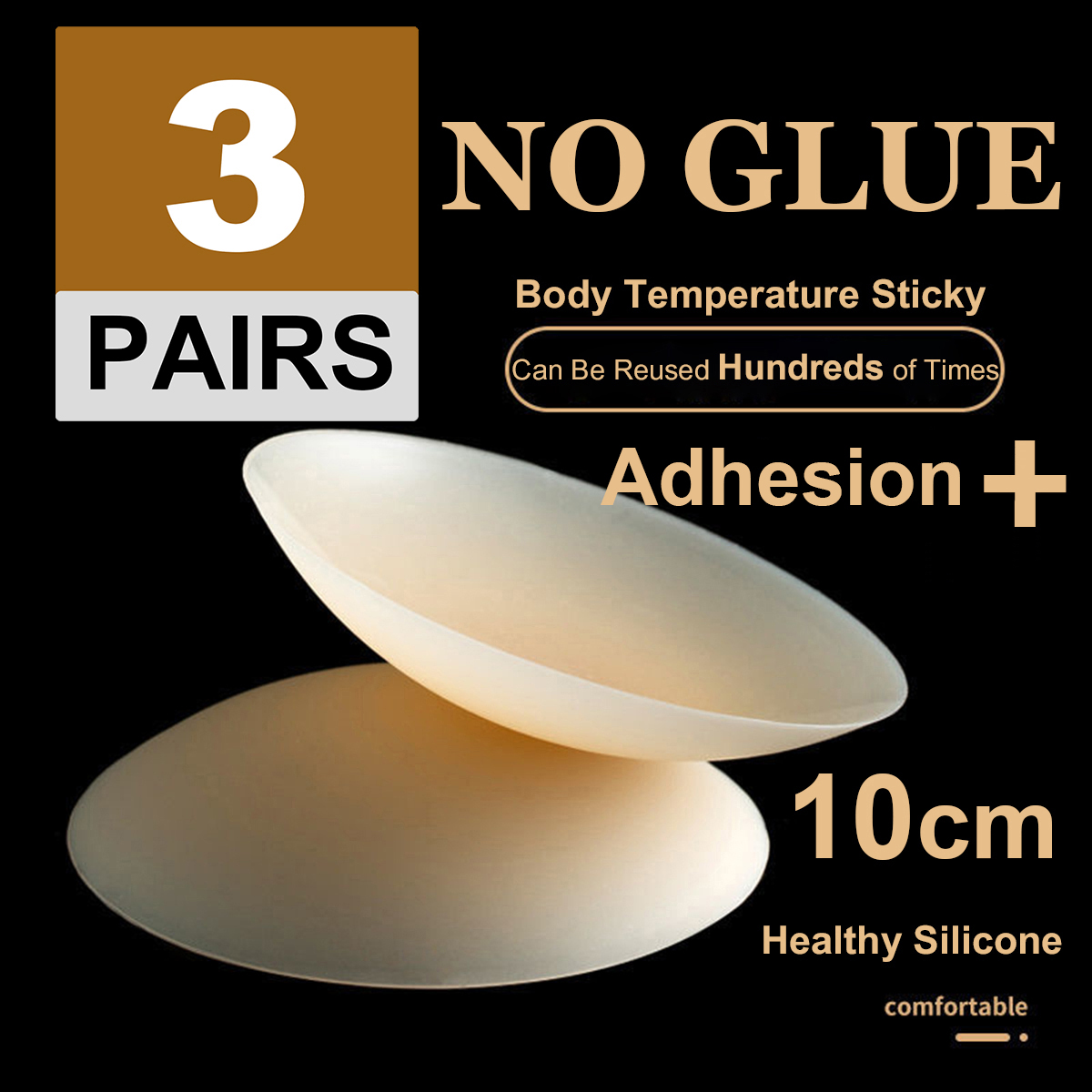 3Pairs No Glue Nipple Cover 10 - đánh giá và giá Nipple Cover Pasties