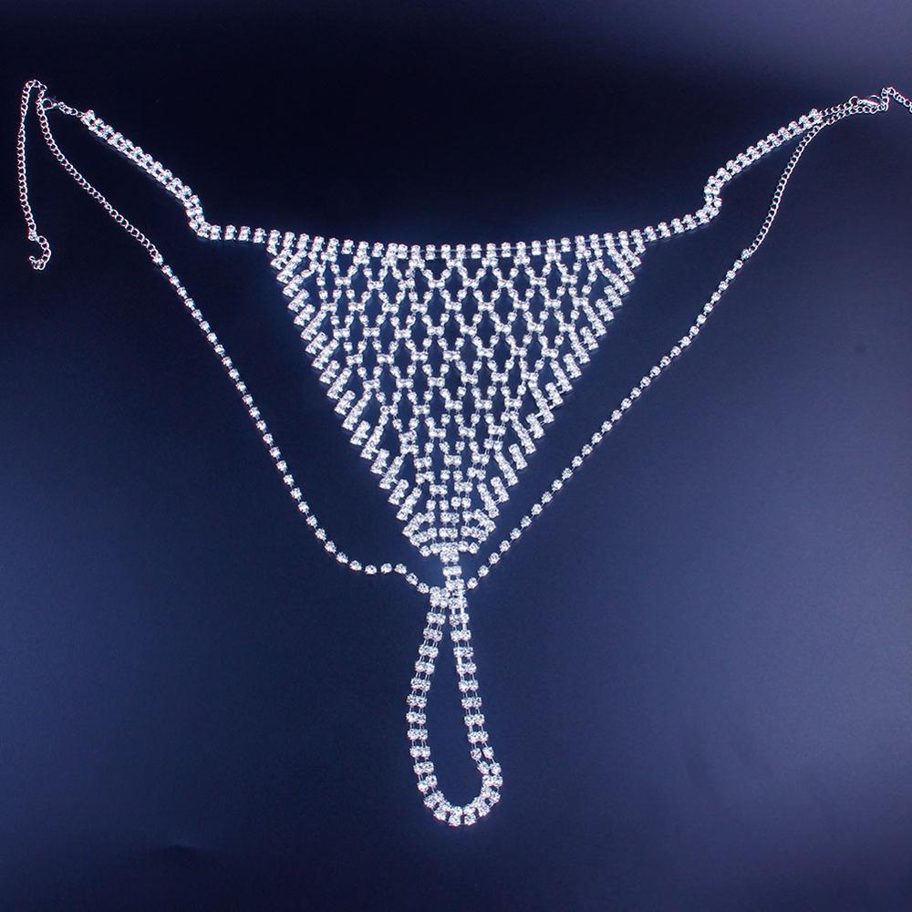 Stonefans Mesh Rhinestone Body - đánh giá và giá Thong Bikini Women