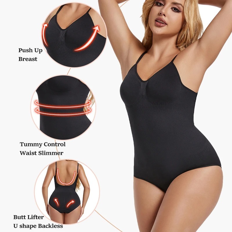 Womens Backless Bodysuits Seam - đánh giá và giá Shapewear Bodysuit Firm
