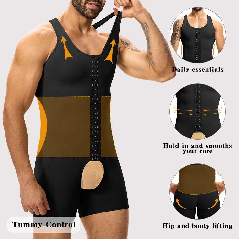 Men's Compression Shapewear  T - đánh giá và giá Shapewear Bodysuit Firm