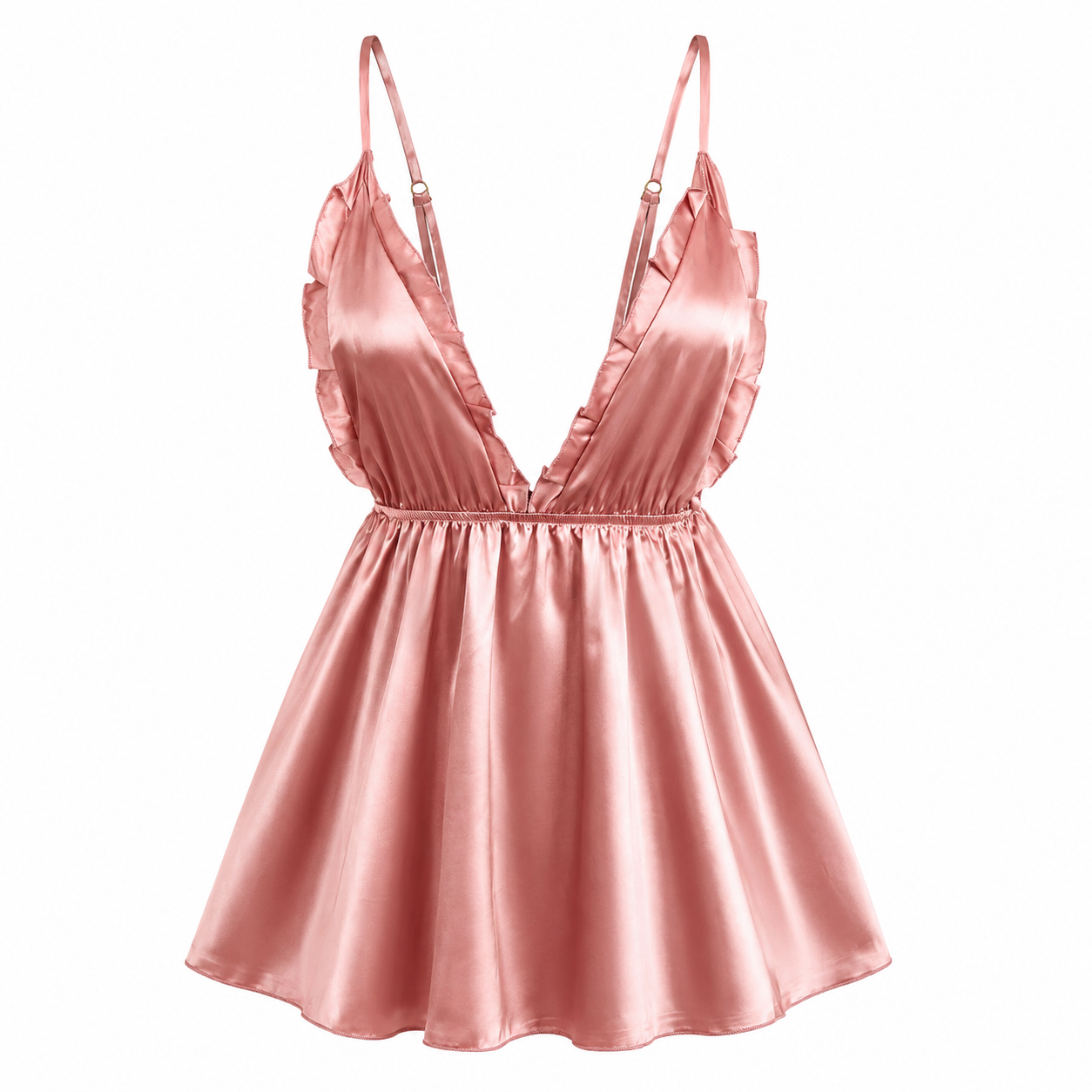 Satin Babydoll Nightgown for W - đánh giá và giá Babydoll Chemise Night