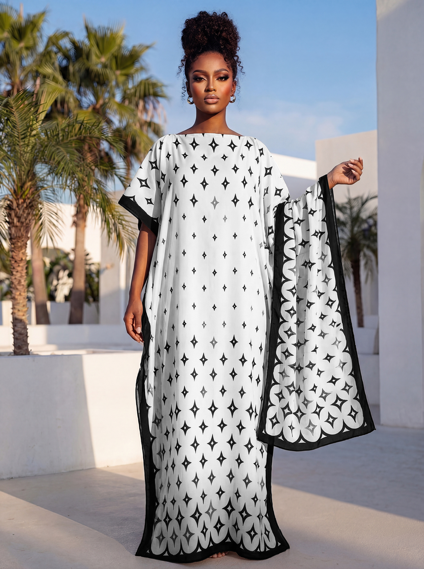 New Style Long Loose Silk Blen - đánh giá và giá Robe Silk Women