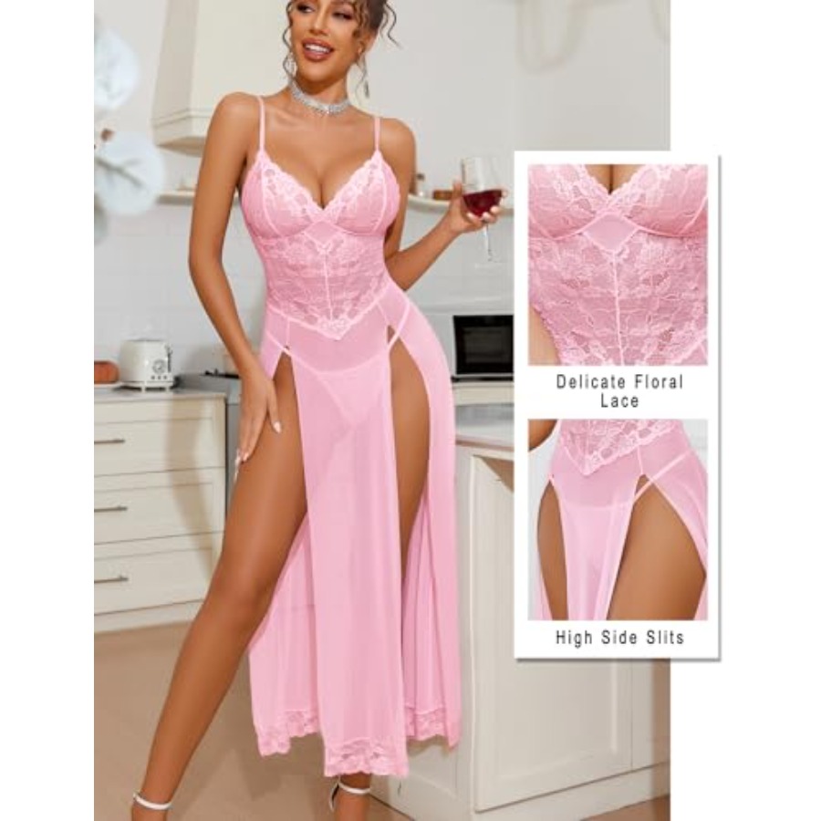 Avidlove Women Lingerie Dress  - đánh giá và giá Babydoll Chemise Night
