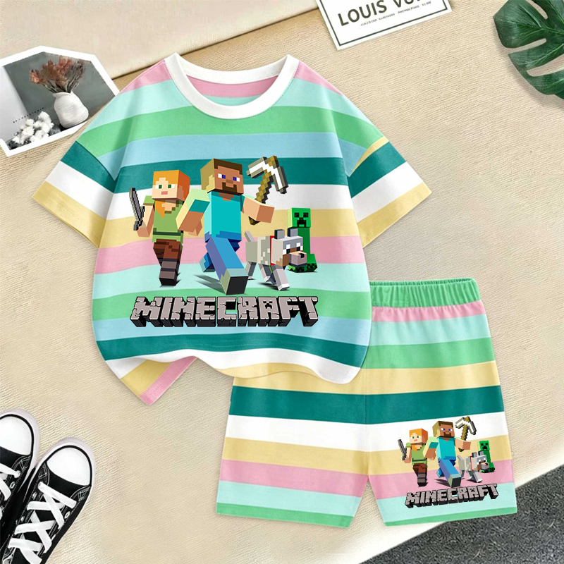 Minecrafted Girl boy Summer T  - đánh giá và giá Boyshort Underwear