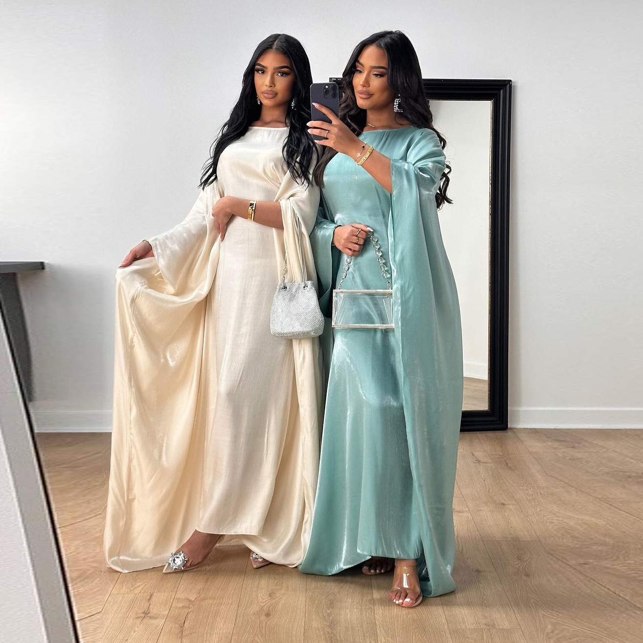 One Size New Summer Middle Eas - đánh giá và giá Robe Silk Women