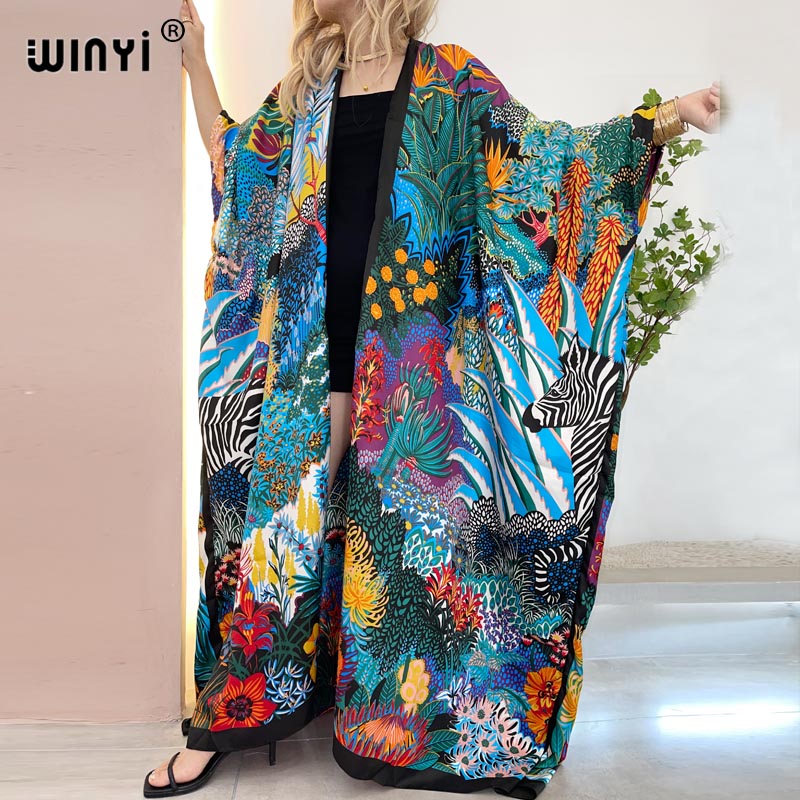 WINYI Africa Middle East kimon - đánh giá và giá Robe Silk Women