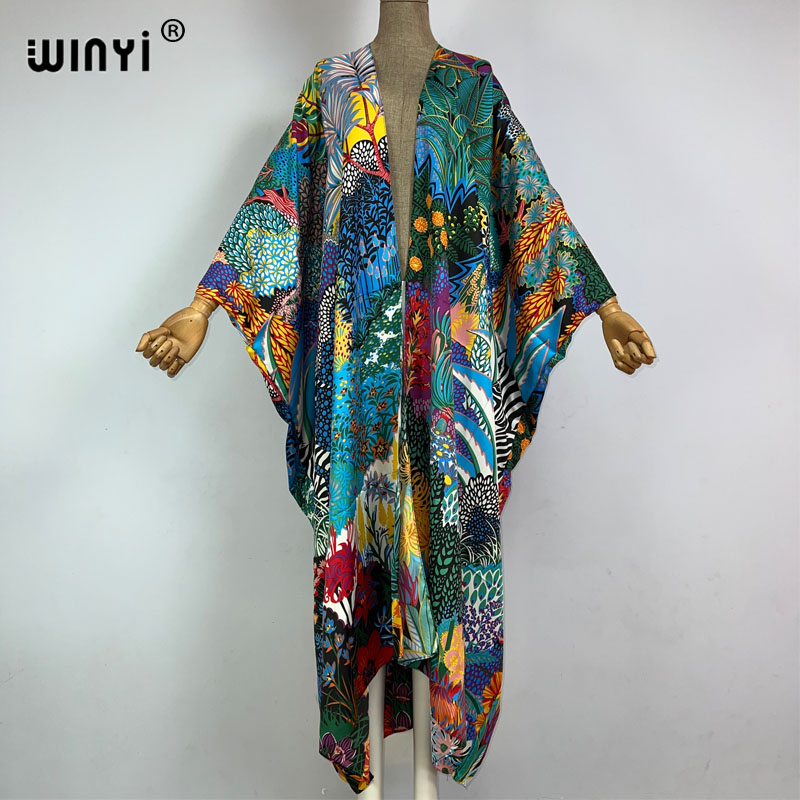 WINYI Africa Middle East kimon - đánh giá và giá Robe Silk Women