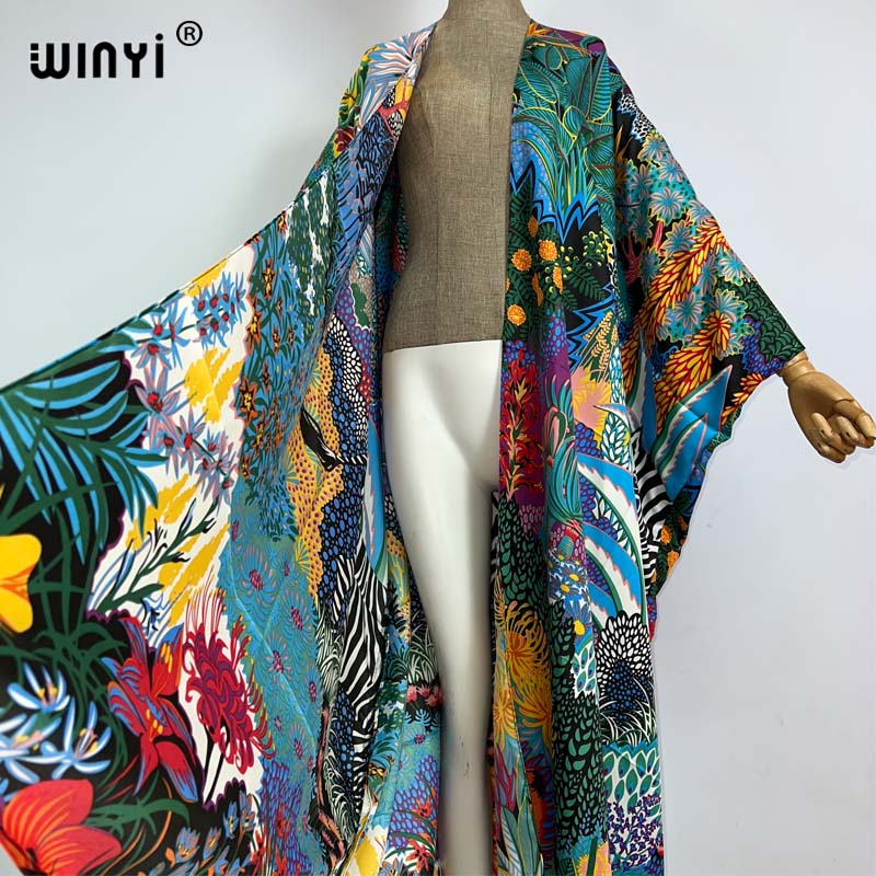 WINYI Africa Middle East kimon - đánh giá và giá Robe Silk Women
