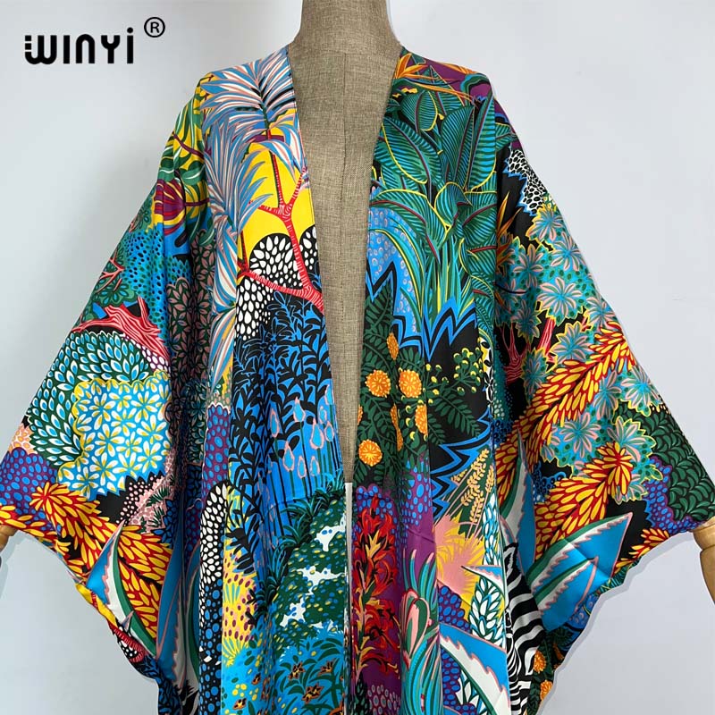 WINYI Africa Middle East kimon - đánh giá và giá Robe Silk Women
