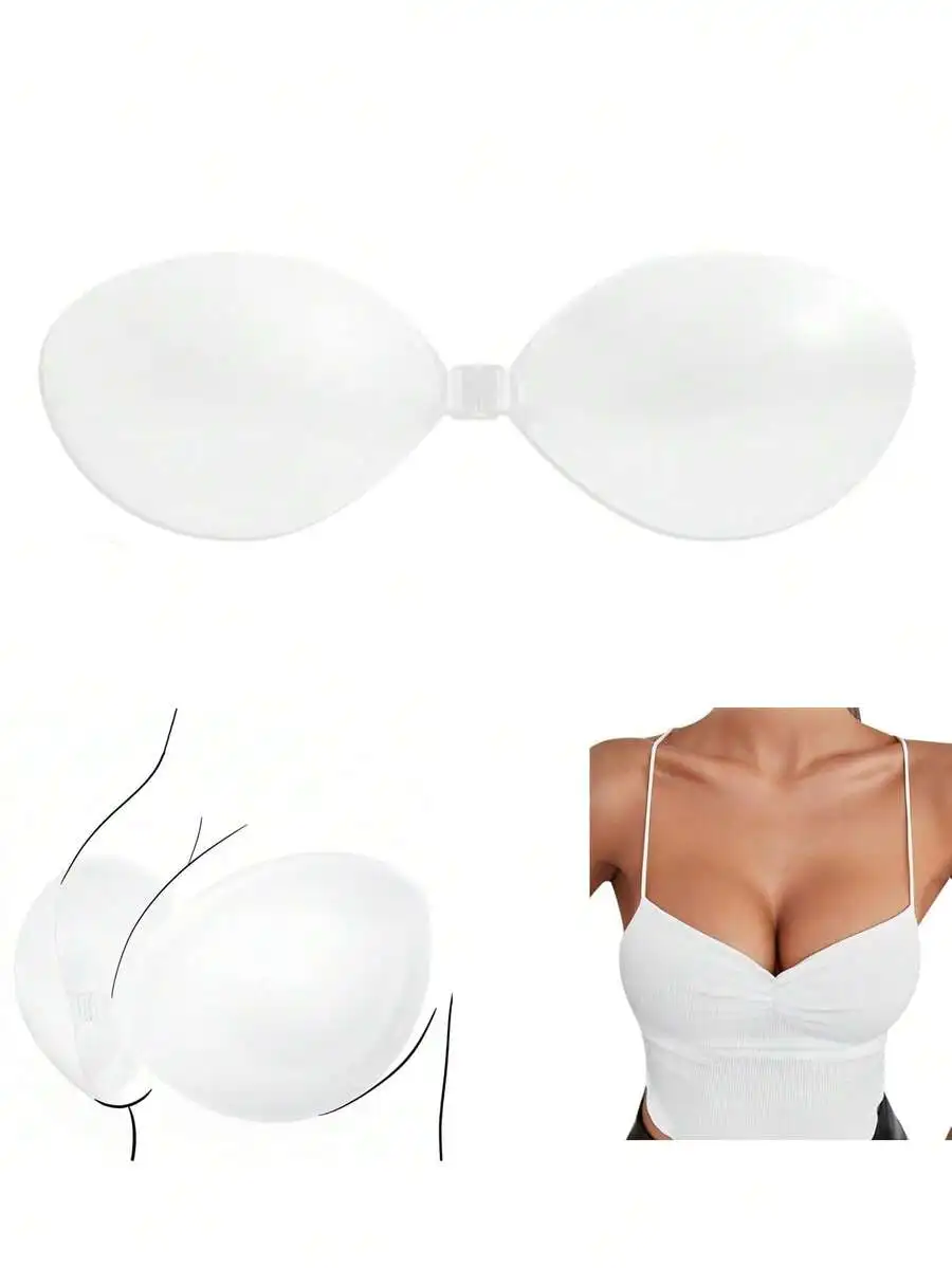 1 Pair Invisible Strapless Sil - đánh giá và giá Strapless Bra Backless
