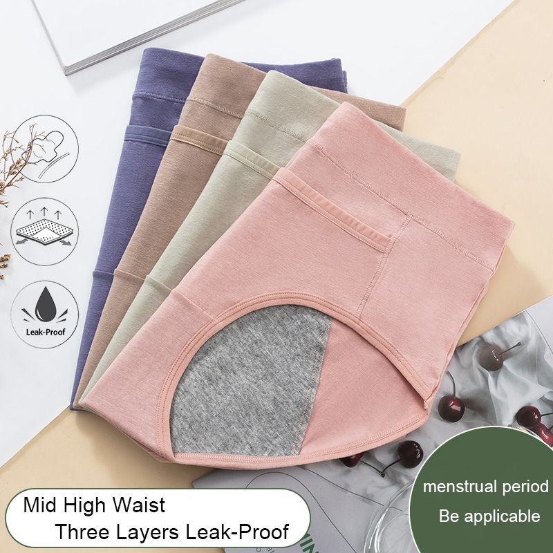 Cotton Menstrual Panties Leak  - đánh giá và giá Seamless Underwear Women