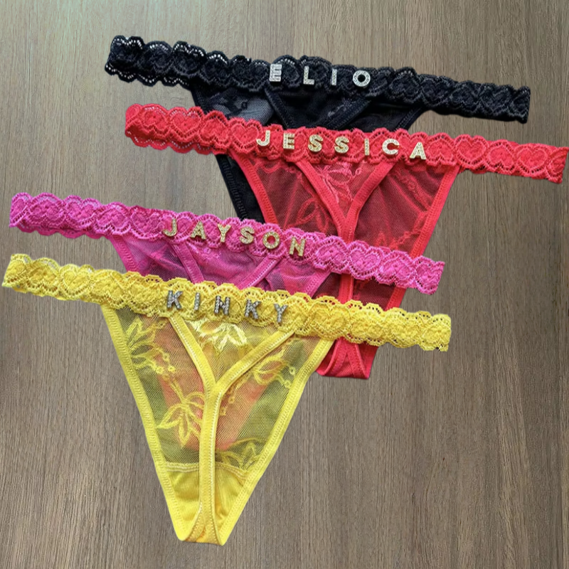 Custom Thong Panties Name Crys - đánh giá và giá Thong Bikini Women