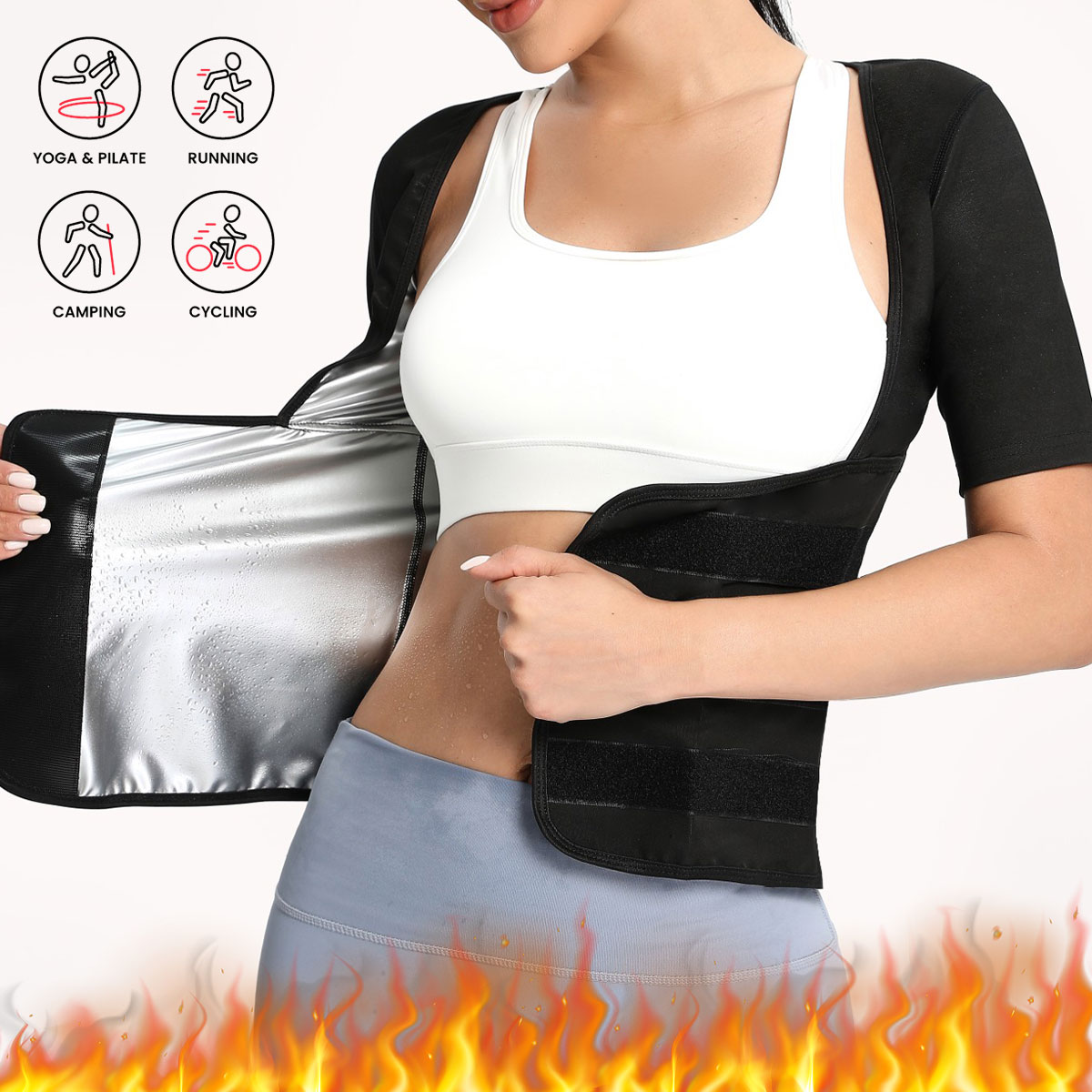 Sauna Suit for Women Sweat Bod - đánh giá và giá Shapewear Bodysuit Firm