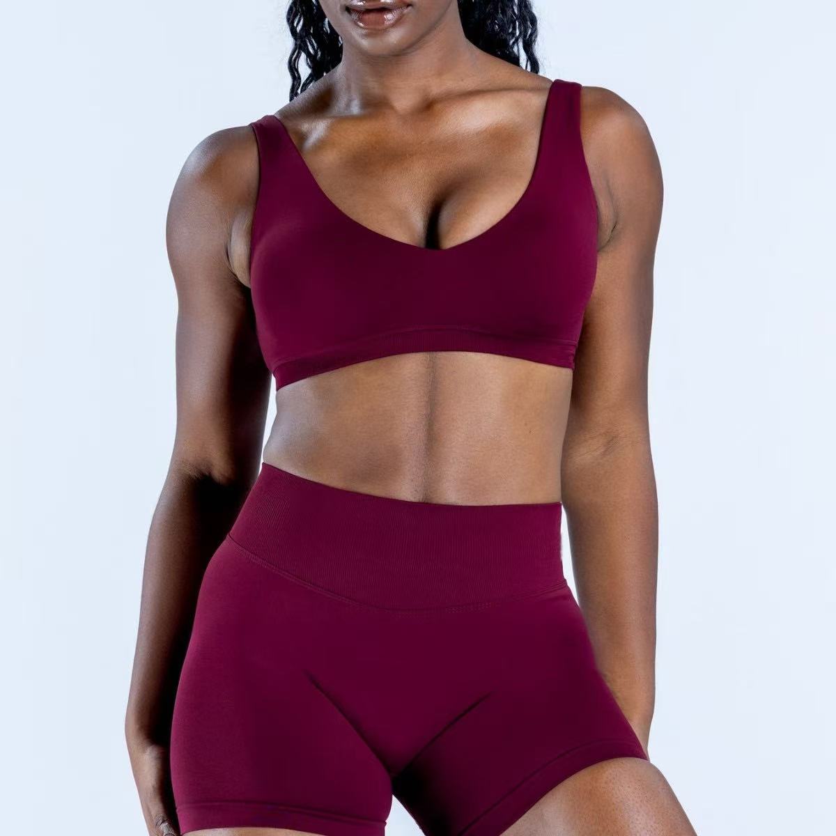 Scoop Back Bra Shockproof Trai - đánh giá và giá Sports Bra High Impact