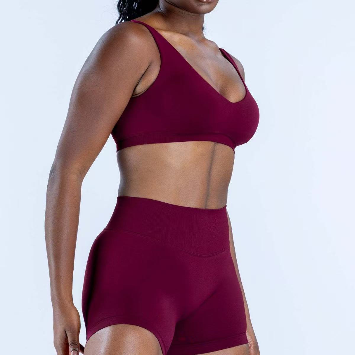 Scoop Back Bra Shockproof Trai - đánh giá và giá Sports Bra High Impact