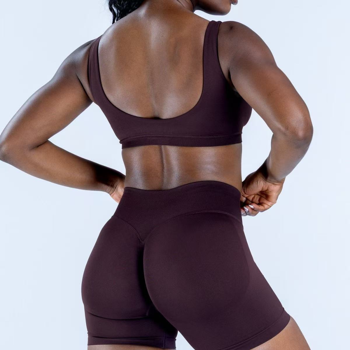 Scoop Back Bra Shockproof Trai - đánh giá và giá Sports Bra High Impact