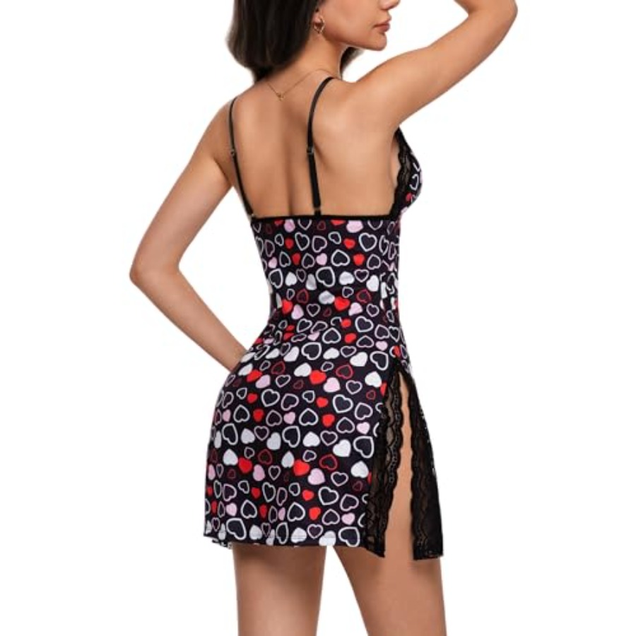 Night Gowns for Women V Neck L - đánh giá và giá Babydoll Chemise Night