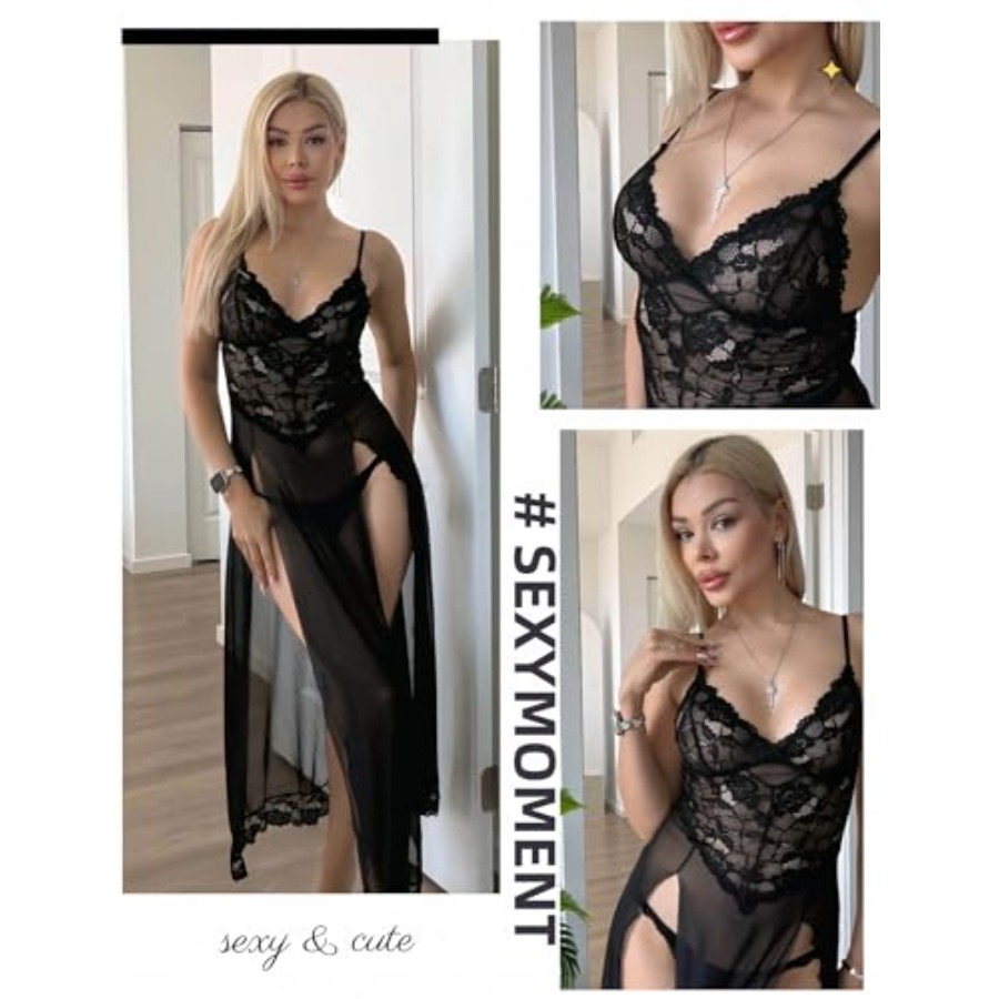 Avidlove Women Lingerie Dress  - đánh giá và giá Babydoll Chemise Night
