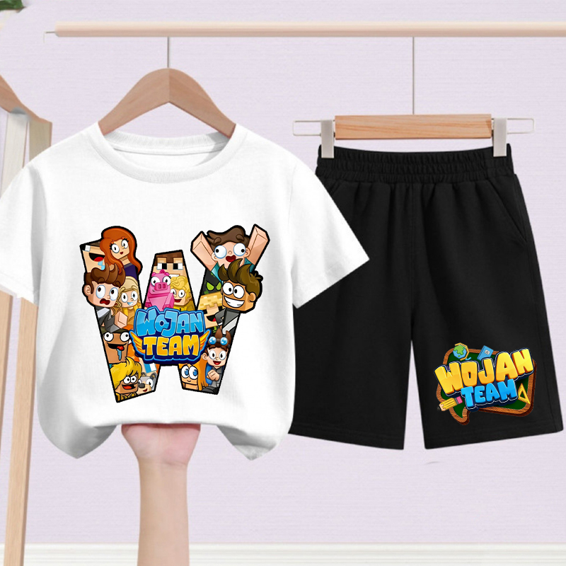 2pcs Wojan Team Kids T-shirts  - đánh giá và giá Boyshort Underwear