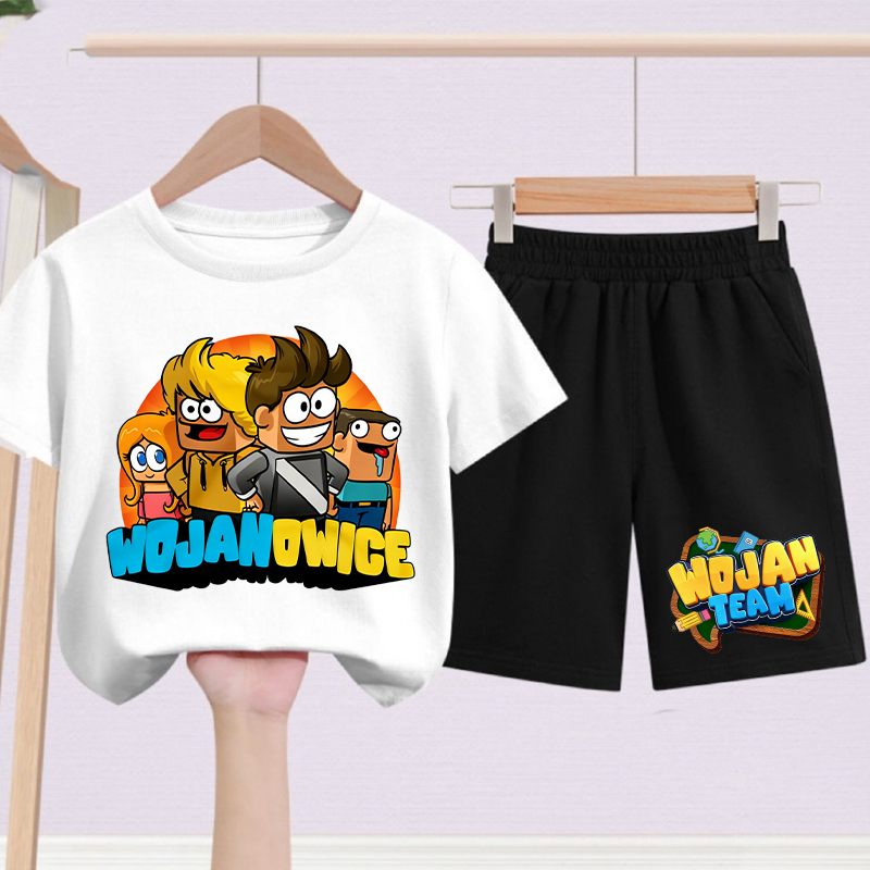 2pcs Wojan Team Kids T-shirts  - đánh giá và giá Boyshort Underwear