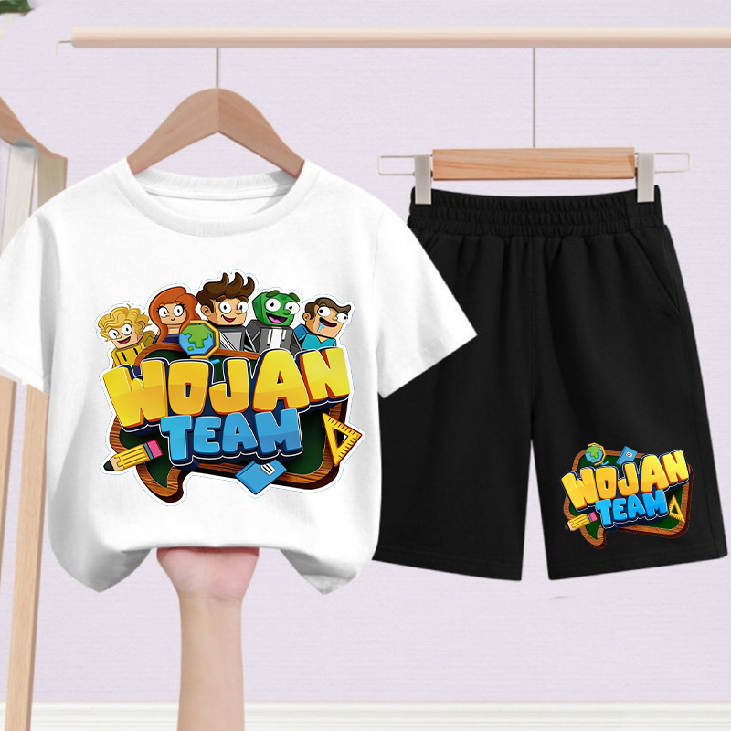 2pcs Wojan Team Kids T-shirts  - đánh giá và giá Boyshort Underwear