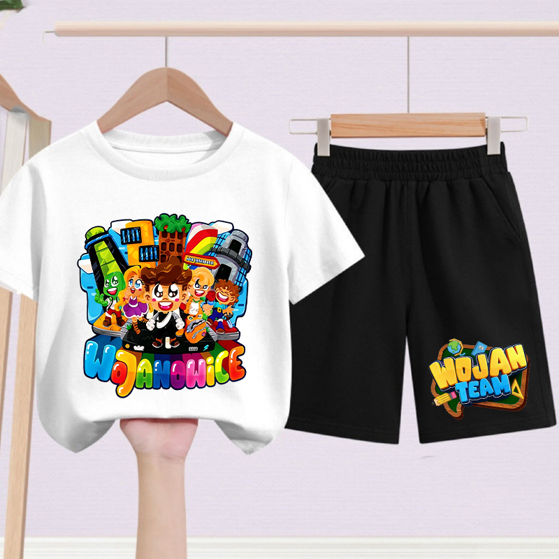 2pcs Wojan Team Kids T-shirts  - đánh giá và giá Boyshort Underwear