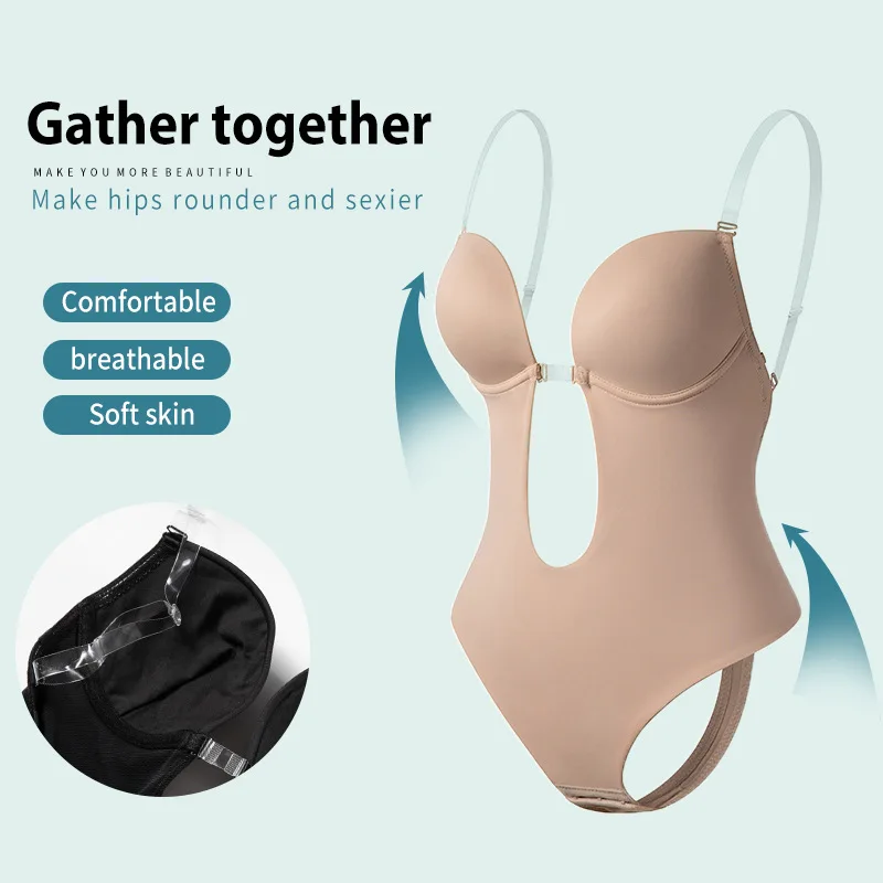 Women Full Body Shaper Bra Bac - đánh giá và giá Shapewear Bodysuit Firm