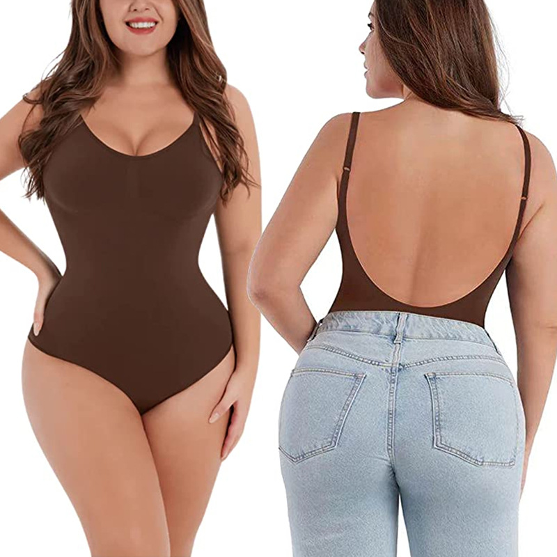 Seamless Backless Sculpting Bo - đánh giá và giá Shapewear Bodysuit Firm