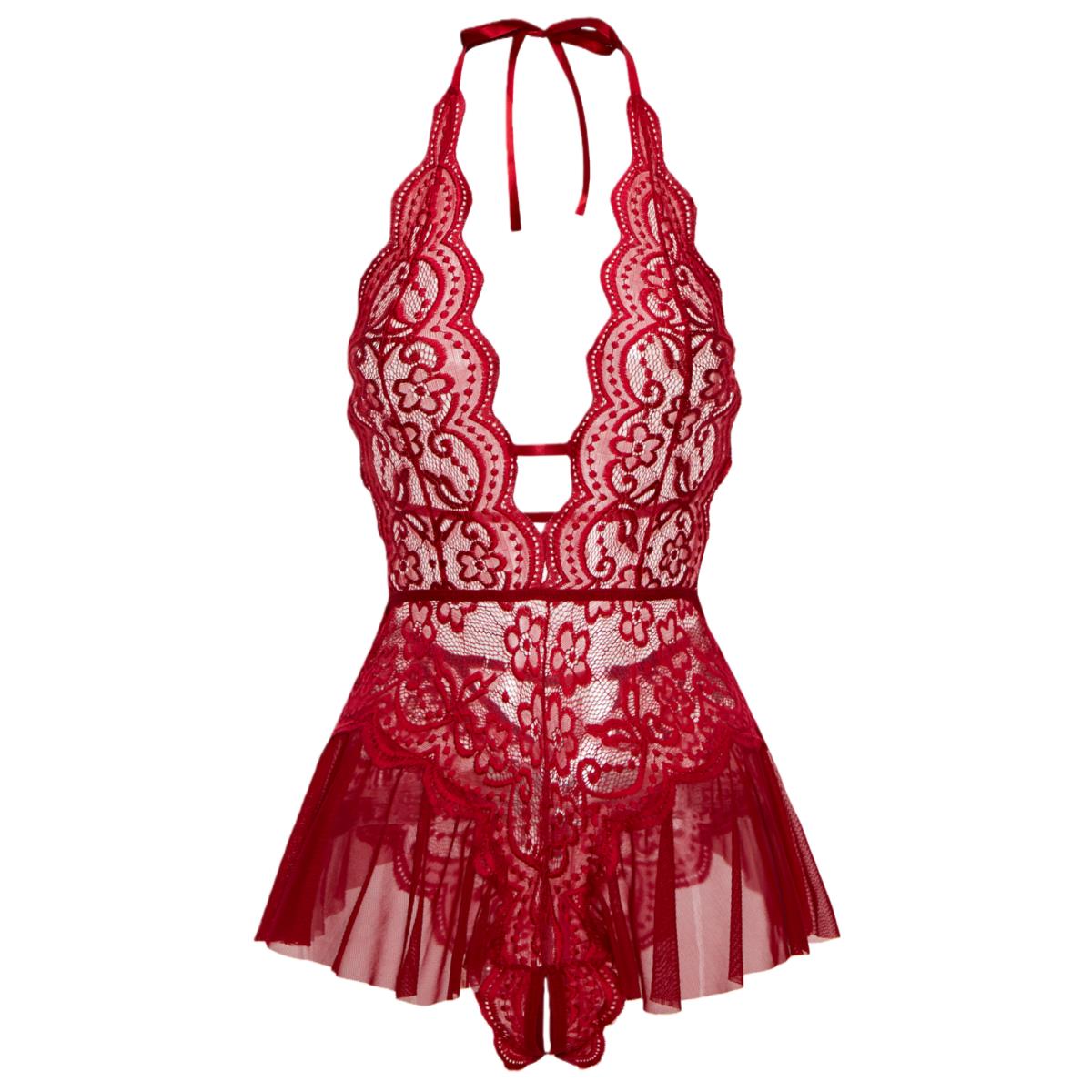 Erotic Crotchless Hot Lingerie - đánh giá và giá Lace Teddy Lingerie