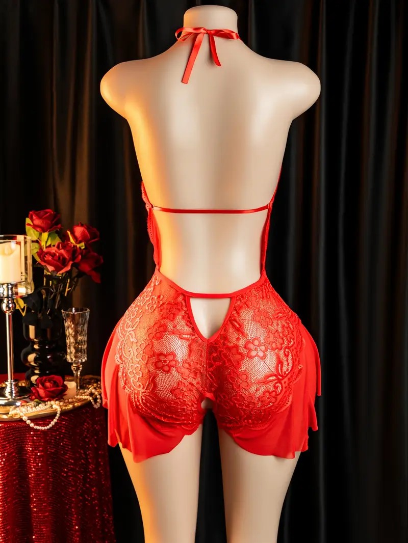 Hot Erotic Crotchless Lingerie - đánh giá và giá Lace Teddy Lingerie