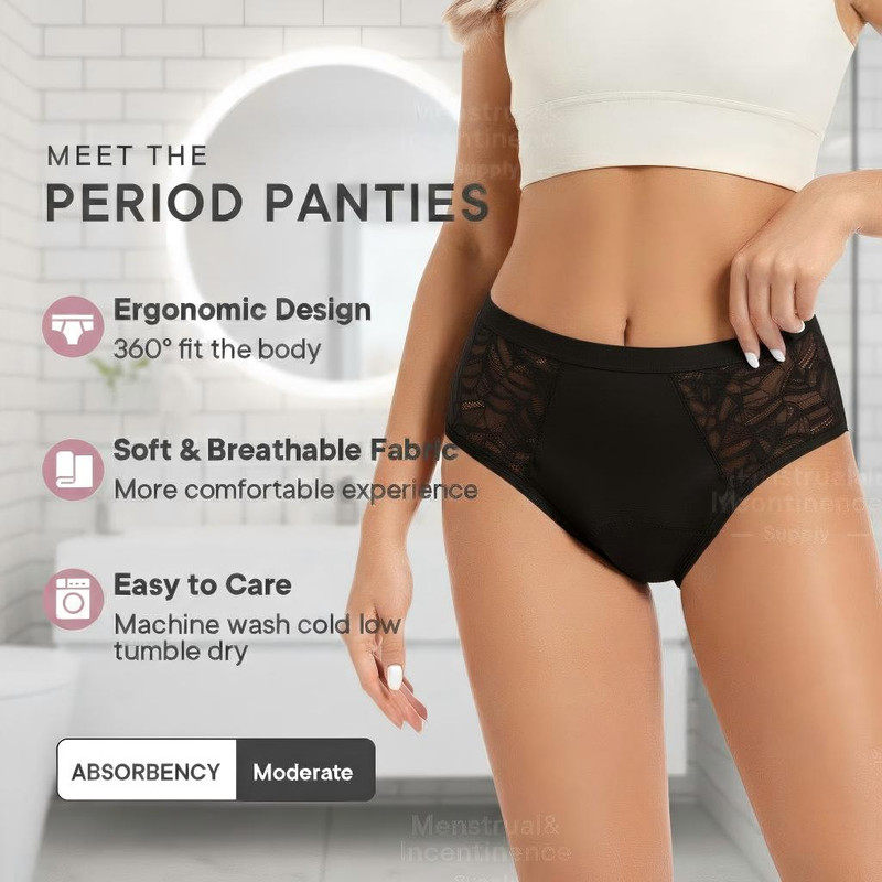 Absorbent Period Underwear Wom - đánh giá và giá Period Panty Absorbent