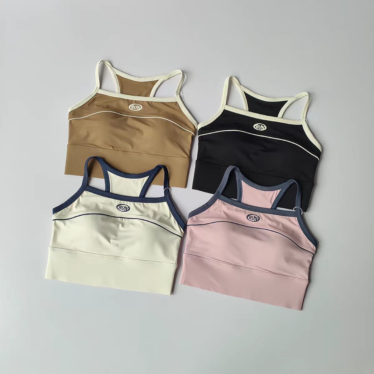 Women Color Block Sports Bra w - đánh giá và giá Push Up Bra Padded