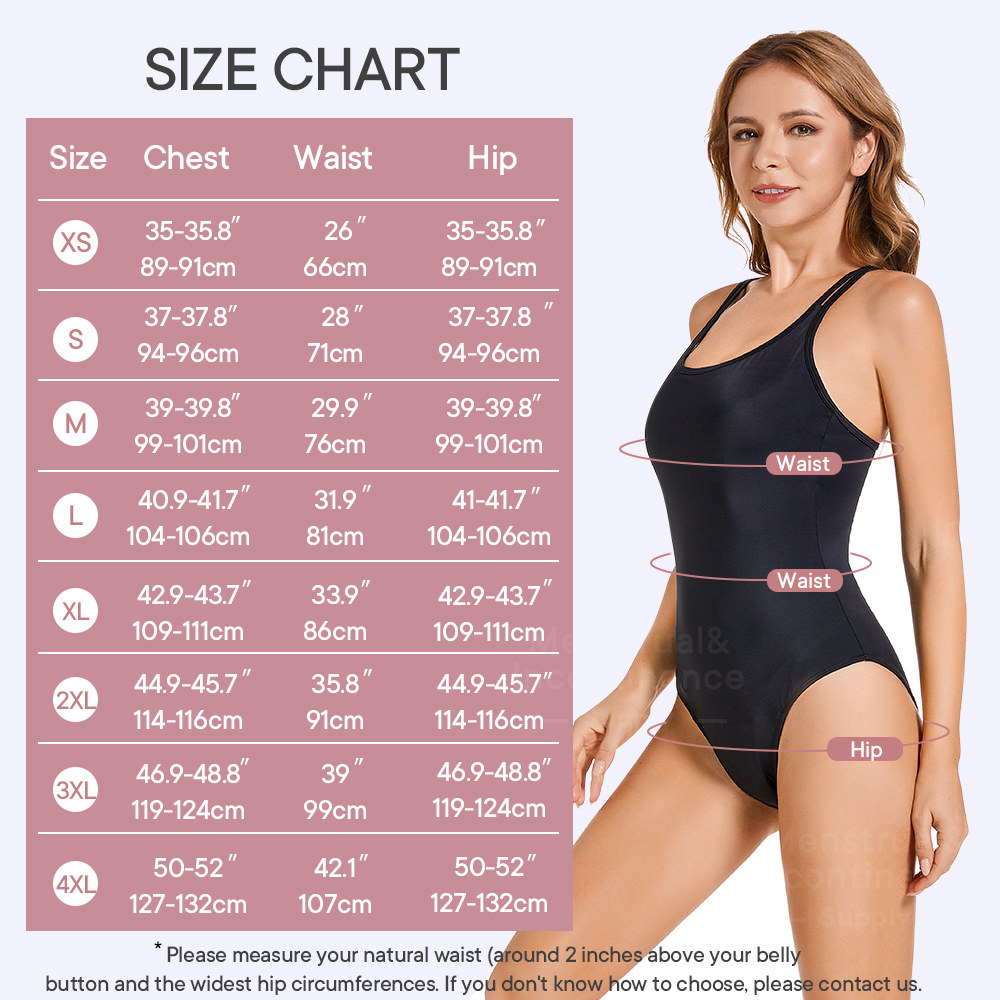 Women's Period Swimwear One Pi - đánh giá và giá Period Panty Absorbent