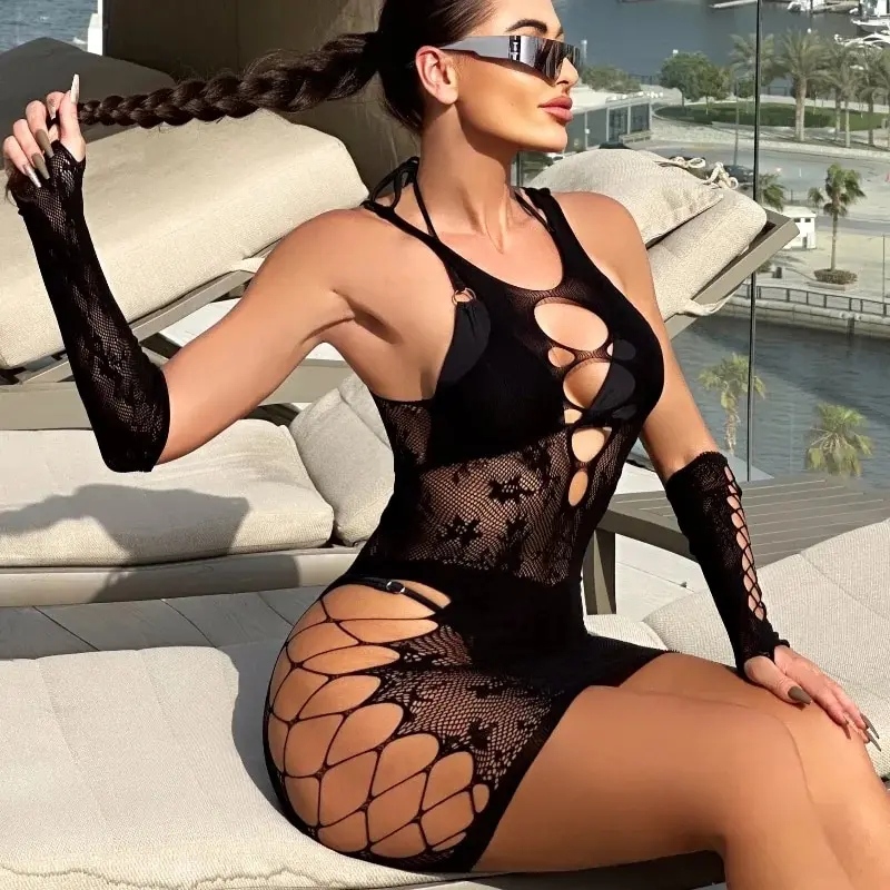 Simplejewel Women Fishnet Beac - đánh giá và giá Bodystocking Fishnet