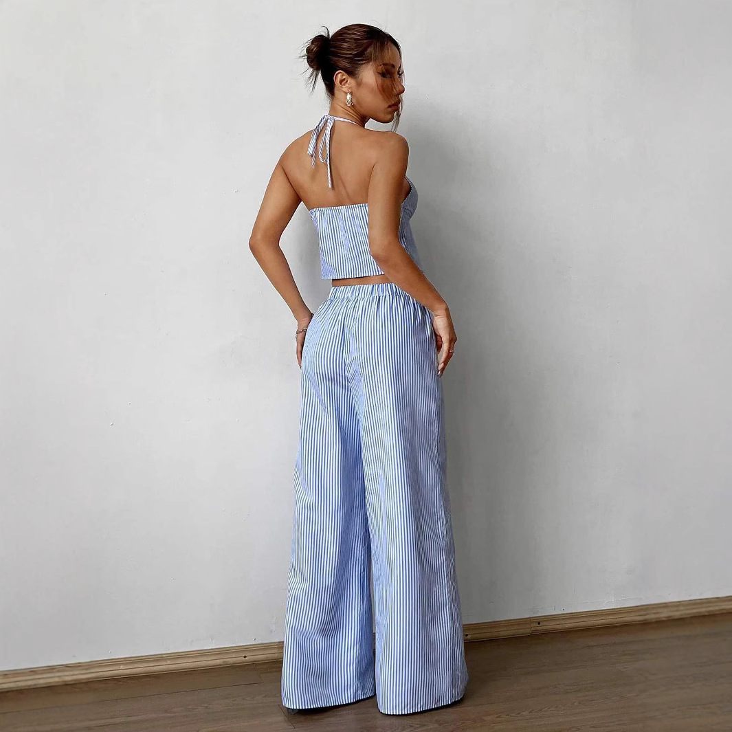 Striped Lace Up Camisole Colla - đánh giá và giá Cami Top Lace