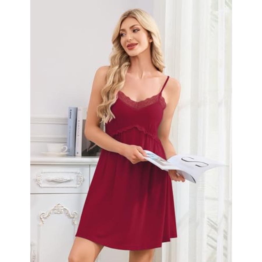 Sexy Nightgowns for Women Lace - đánh giá và giá Babydoll Chemise Night