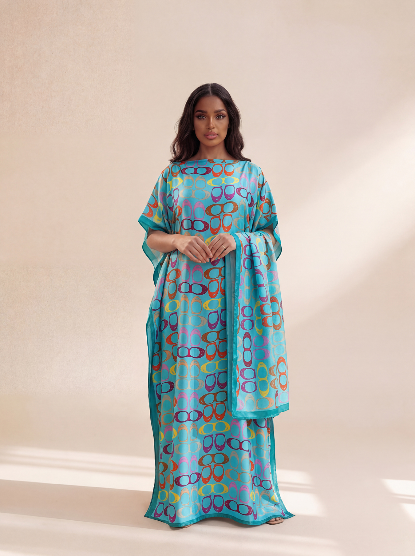 New Style Long Loose Silk Blen - đánh giá và giá Robe Silk Women