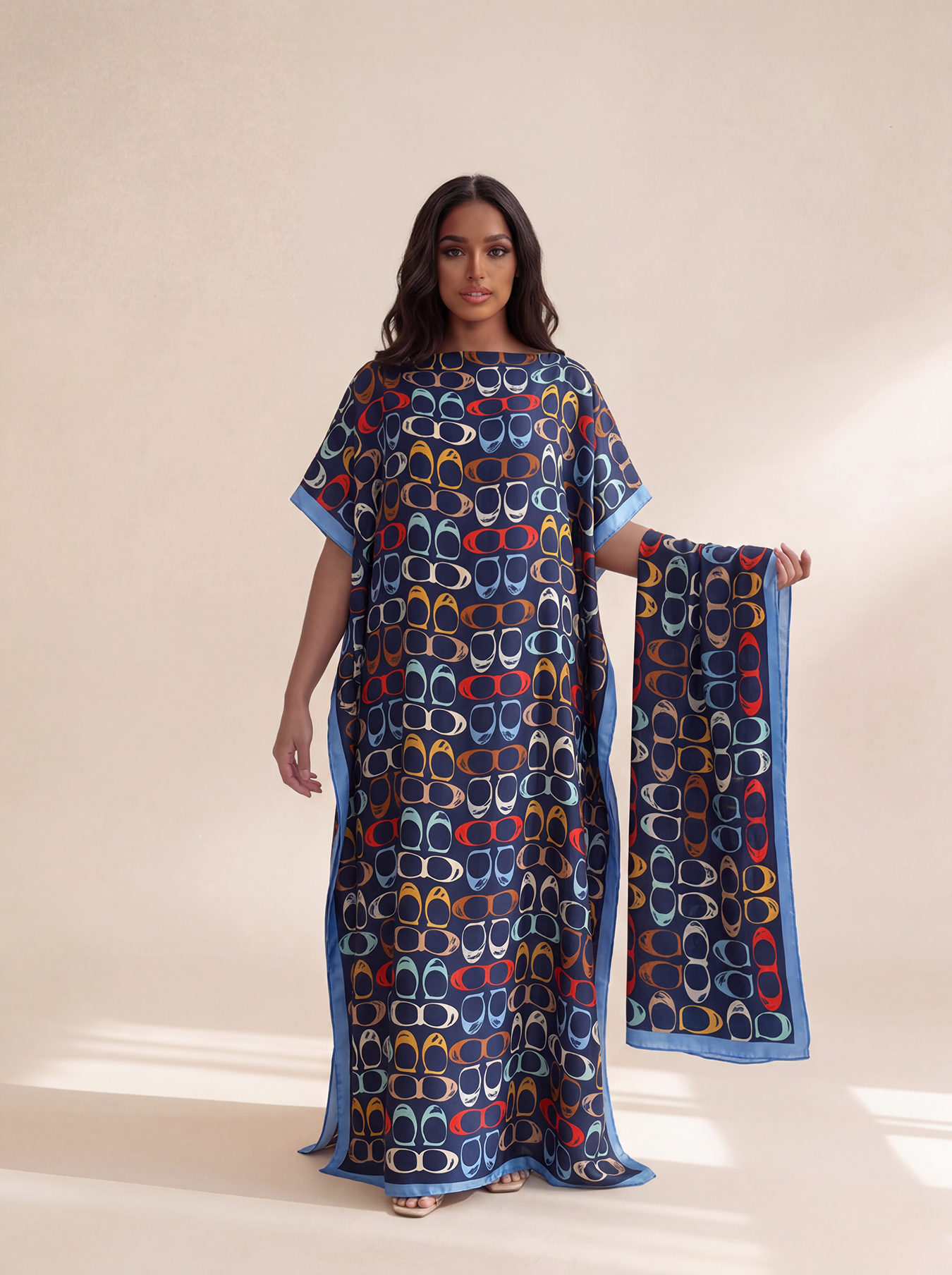 New Style Long Loose Silk Blen - đánh giá và giá Robe Silk Women