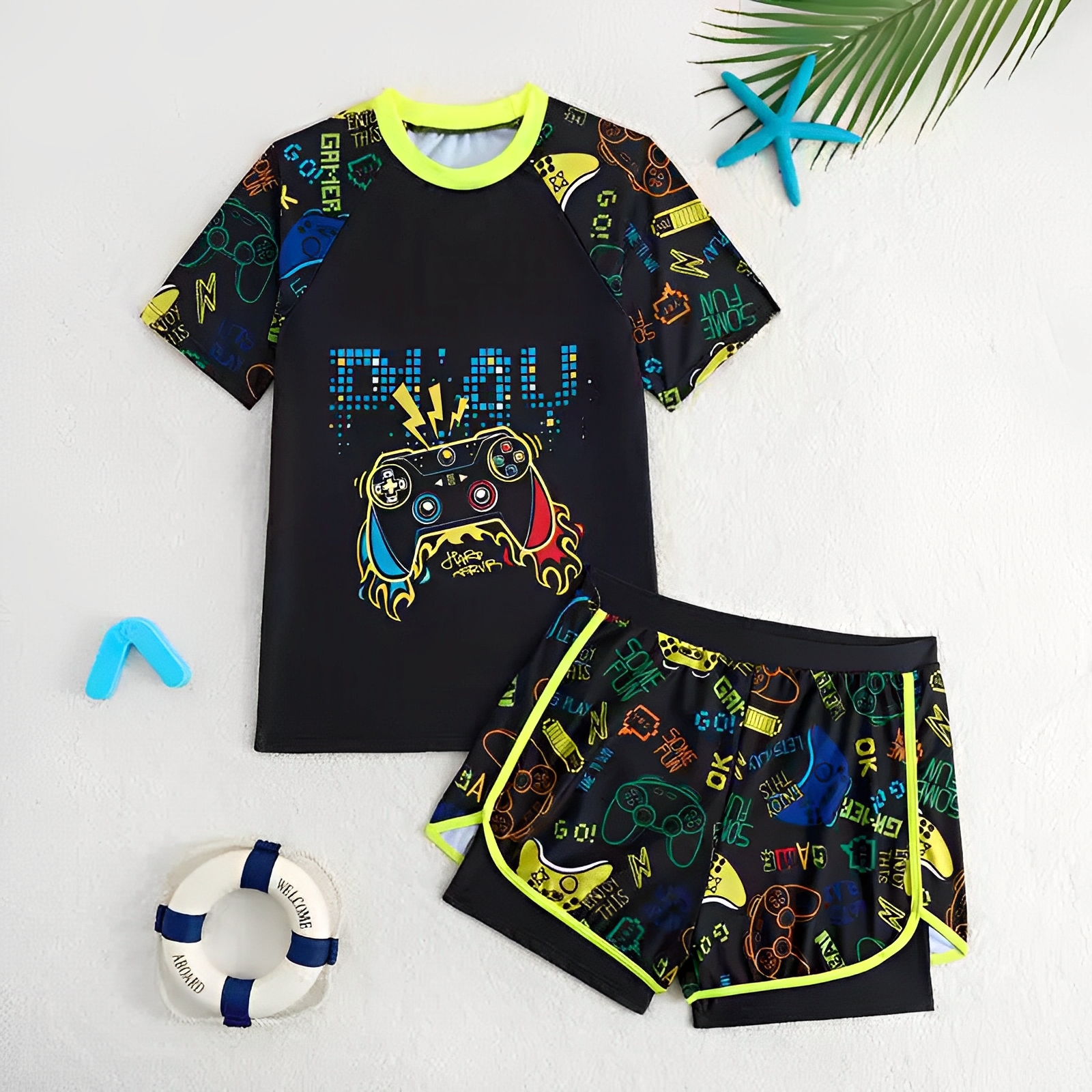 2026 Boys Swimsuit Two Pieces  - đánh giá và giá Boyshort Underwear