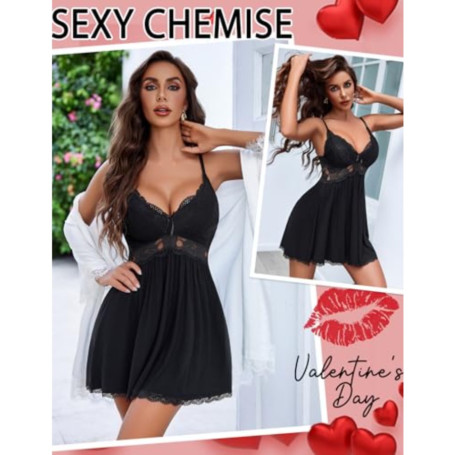 Avidlove Women Chemise Night G - đánh giá và giá Babydoll Chemise Night
