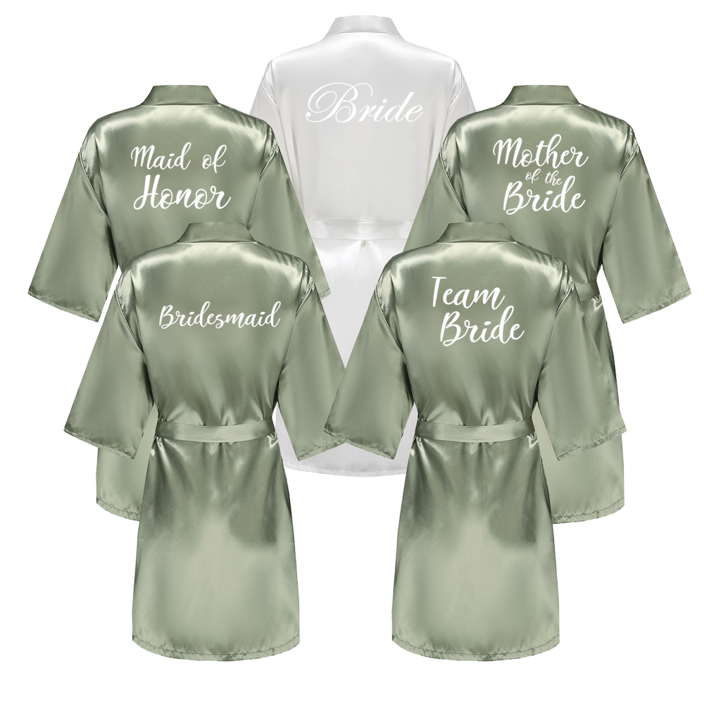 Grass Green Women's White Lett - đánh giá và giá Robe Silk Women