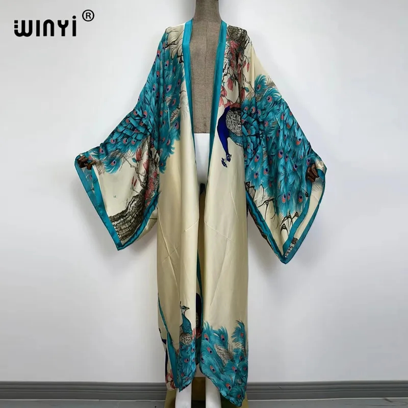 WINYI 2022 Summer Women Cardig - đánh giá và giá Robe Silk Women