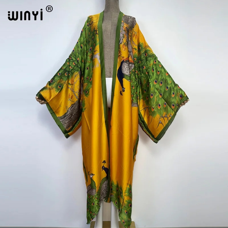WINYI 2022 Summer Women Cardig - đánh giá và giá Robe Silk Women