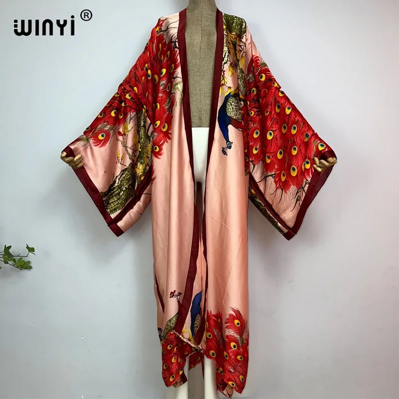 WINYI 2024 Summer Women Cardig - đánh giá và giá Robe Silk Women