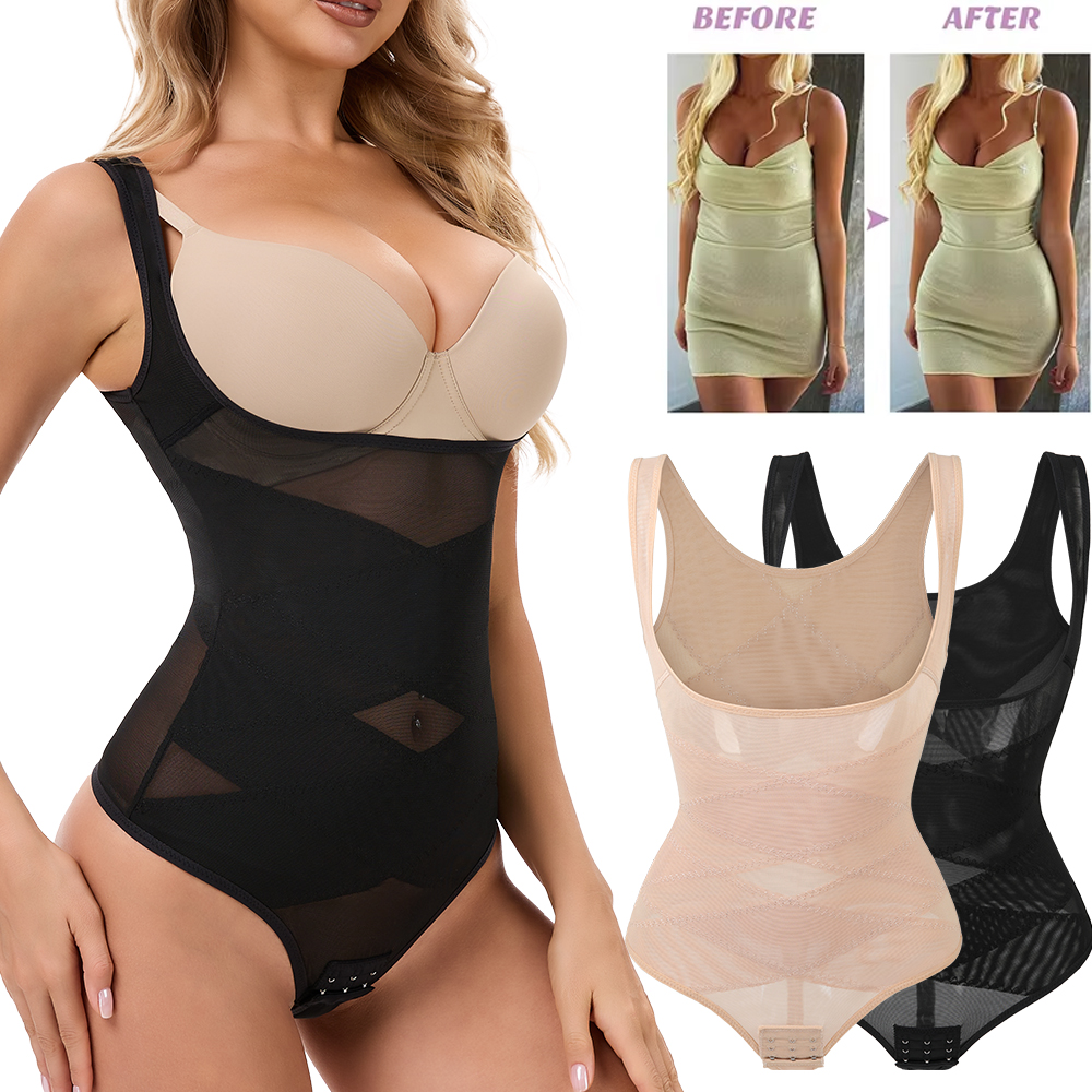Mesh Thongs Bodysuit Shapewear - đánh giá và giá Shapewear Bodysuit Firm