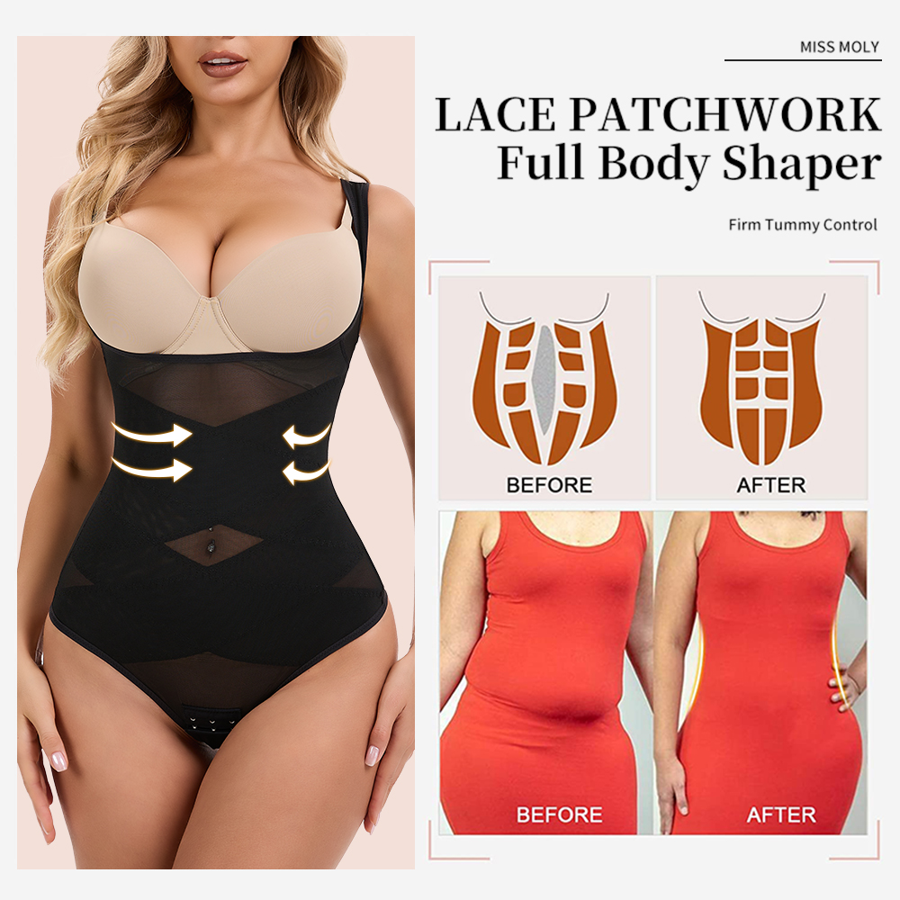 Mesh Thongs Bodysuit Shapewear - đánh giá và giá Shapewear Bodysuit Firm