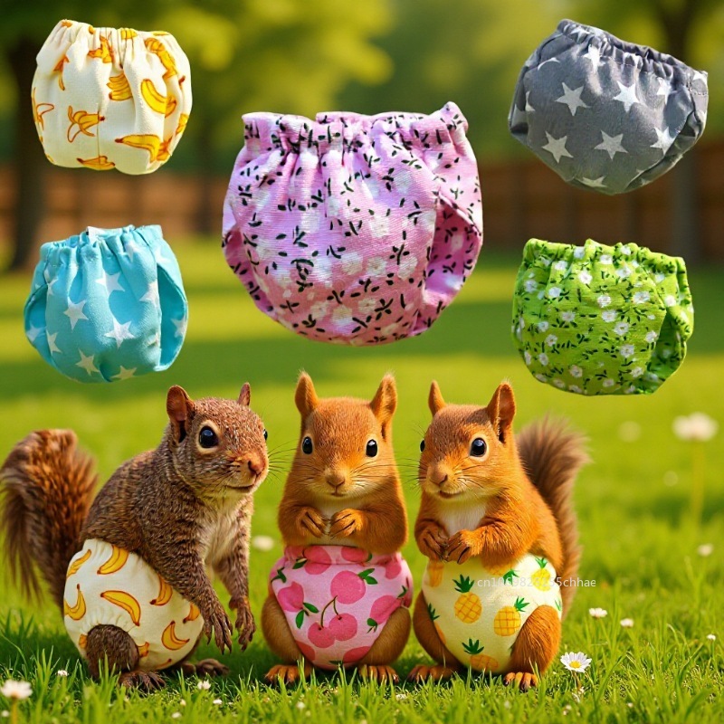 S/M Absorbent Squirrel Diapers - đánh giá và giá Period Panty Absorbent